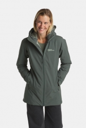 JackWolfskinHeidelsteinInsulatedParkaDamesGroen