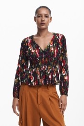 Bloemenblouse
