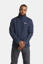 JackWolfskinWhirlwindSoftshellJasBlauw