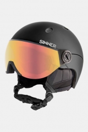 SinnerTitanVisorSkihelmmetVizierZwart
