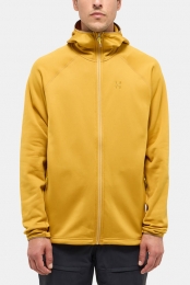 HaglfsMagmaMidHoodFleecevestGeel