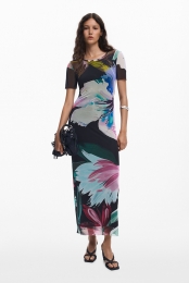 Nauwsluitendejurkmetaquarelbloemen