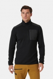 HellyHansenLifaMerinoFleeceTruiZwart