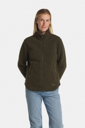 JackWolfskinHighCurlFleecevestDamesGroen