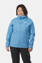 JackWolfskinPrelight25LLTHardshellJasDamesBlauw