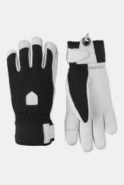 HestraArmyLeatherPatrolHandschoenDamesZwart