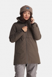 DidriksonsHelleParka6GevoerdeJasDamesBruin