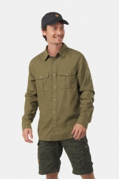 FjllrvenvikTravelShirtLSGroen
