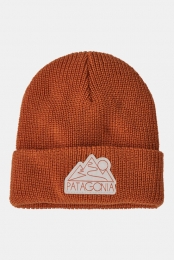 PatagoniaLogoBeanieJuniorRood