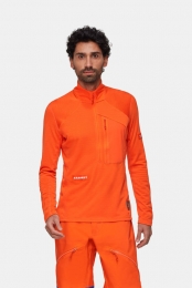 MammutNordwandAdvancedFLHalfZipPullFleecetruiRood