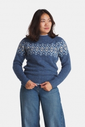 SherpaDumjiCrewTruiDamesBlauw