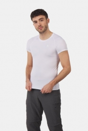 OdloBlTopCrewNeckSSActiveF-DryLightWit