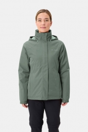 VaudeEscapeBikeWarmFietsjasDamesGroen