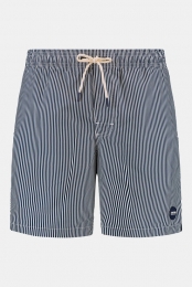 ShiwiMikeGestreepteZwembroekBlauw