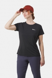 JackWolfskinPrelightStrideT-ShirtDamesZwart