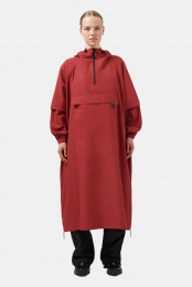 MAIUMPonchoDamesRood