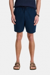 ShiwiLewisYarnDyeStripesKorteBroekBlauw