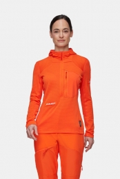 MammutNordwandAdvancedFLHalfZipHoodieFleecetruiDamesRood