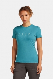 icebreakerMerino150TechLiteTeeSnowDamesBlauw