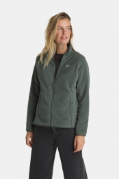JackWolfskinMoonriseFZFleecevestDamesGroen