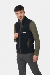 BuitenmensWoolfleeceVestBlauw