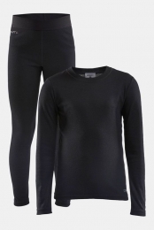 CraftCoreWarmBasislaagsetJRKidsZwart