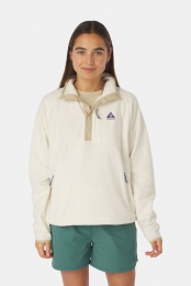 AyacuchoVentureSnapPulloverFleecetruiDamesWit