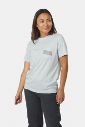 BuitenmensTentPocketT-shirtDamesBlauw