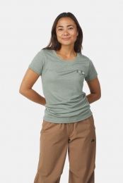 BlueLoopOriginalsDenimBasicT-ShirtDamesGroen