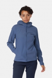 AyacuchoKeswickSoftshellHoodyDamesBlauw