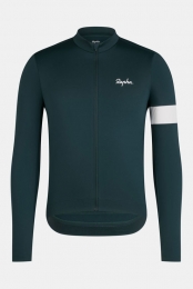 RaphaCoreThermalLongSleeveJerseyFietsshirtGroen