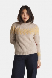 BlueLoopOriginalsNordicSweaterTruiDamesBruin