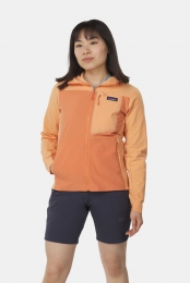 PatagoniaR1CrossstrataHoodyFleecejasDamesRoze