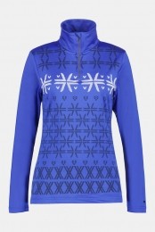 LuhtaAhjolaFleecetruiDamesBlauw