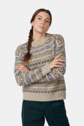 AyacuchoPenrithFairIsleJumperTruiDamesBruin