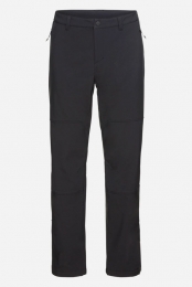 JackWolfskinTrekTerrainSoftshellBroekZwart