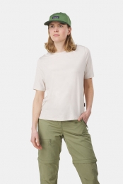 JackWolfskinTravelTeeDamesGrijs