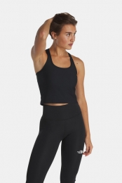 RhnischRibbedRTankDamesZwart