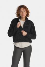 RhnischThermalHalfZipFleecetruiDamesZwart