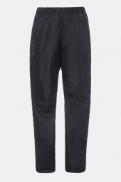 VaudeFluidFull-ZipRegenbroekDamesZwart