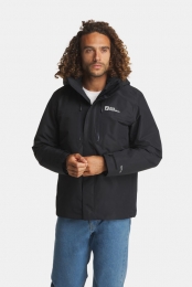 JackWolfskinJasper3-In-1JasZwart