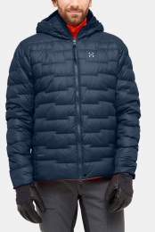 HaglfsROCFlashDownHoodJasBlauw