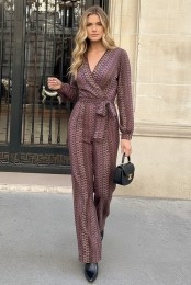 SmockedJumpsuitLurexMulticolor