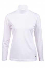 JackNicklausSolidMockPoloLSlv