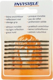 SibelInvisibleSchuifspeldjesLangBlond8Stuks