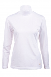 JackNicklausSolidMockPoloLSlv