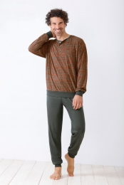 Rood-bruinherenpyjamavanHajo