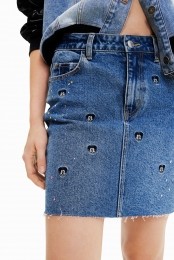 MinispijkerrokMickeyMouse-BLUE-XS