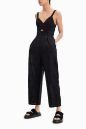 Langejumpsuitmetschouderbandjesenborduursel-BLACK-XL