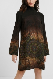 Rechteboho-jurk-BLACK-L